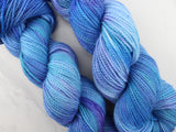 SAPPHIRE DREAMS on Buttery Soft DK - Purple Lamb