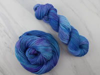 SAPPHIRE DREAMS on Buttery Soft DK - Purple Lamb