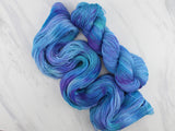 SAPPHIRE DREAMS Indie-Dyed Yarn on Feather Sock - Purple Lamb