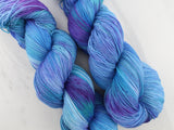 SAPPHIRE DREAMS Indie-Dyed Yarn on Feather Sock - Purple Lamb