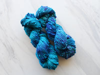 SAPPHIRE DREAMS Indie-Dyed Yarn on Squiggle Sock - Purple Lamb