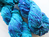 SAPPHIRE DREAMS Indie-Dyed Yarn on Squiggle Sock - Purple Lamb
