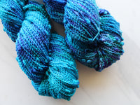 SAPPHIRE DREAMS Indie-Dyed Yarn on Squiggle Sock - Purple Lamb