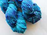 SAPPHIRE DREAMS Indie-Dyed Yarn on Squiggle Sock - Purple Lamb