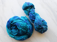 SAPPHIRE DREAMS Indie-Dyed Yarn on Squiggle Sock - Purple Lamb