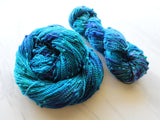 SAPPHIRE DREAMS Indie-Dyed Yarn on Squiggle Sock - Purple Lamb