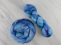 SAPPHIRE DREAMS Hand-Dyed Yarn on So Silky Sock - Purple Lamb