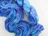 SAPPHIRE DREAMS on Wonderful Worsted - Purple Lamb