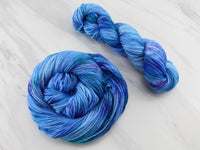 SAPPHIRE DREAMS on Wonderful Worsted - Purple Lamb