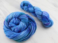 SAPPHIRE DREAMS on Wonderful Worsted - Purple Lamb