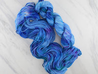 SAPPHIRE DREAMS on Wonderful Worsted - Purple Lamb