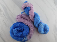 SAPPHIRE AND KUNZITE on Squoosh DK - Assigned Pooling Colorway