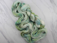 SEASHELL Hand-Dyed Yarn on Sock Perfection - Purple Lamb