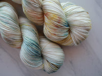SEASHELL on So Silky Sock - Purple Lamb