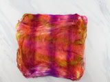 HAND-DYED SILK HANKIES/MAWATA - Colorway #3