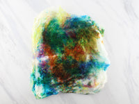 HAND-DYED SILK HANKIES/MAWATA - Colorway #7