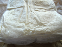 Undyed Silk Hankies/Mawata - Purple Lamb
