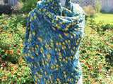 VAN GOGH'S STARRY NIGHT - Assigned Pooling Colorway on Feather Sock
