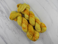 SUNFLOWER Indie-Dyed Yarn on Feather Sock in Solidarity with Ukraine - Purple Lamb