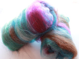 TEXAS BLUE BELLS Art Batts to Spin and Felt - Purple Lamb