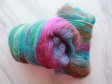 TEXAS BLUE BELLS Art Batts to Spin and Felt - Purple Lamb
