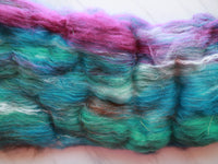 TEXAS BLUE BELLS Art Batts to Spin and Felt - Purple Lamb