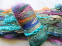 THE GARDEN AT BAG END Art Batts to Spin and Felt - Purple Lamb