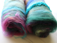 THE GARDEN AT BAG END Art Batts to Spin and Felt - Purple Lamb