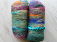 THE GARDEN AT BAG END Art Batts to Spin and Felt - Purple Lamb