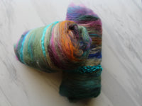THE GARDEN AT BAG END Art Batts to Spin and Felt - Purple Lamb