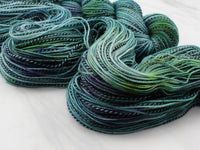 THE HANDS OF THE KING Hand-Dyed Yarn on Stained Glass Sock - Purple Lamb