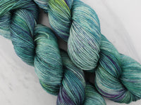 THE HANDS OF THE KING on So Silky Sock - Purple Lamb