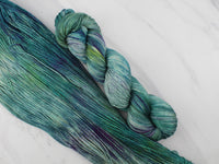 THE HANDS OF THE KING on So Silky Sock - Purple Lamb