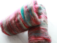THE SECRET GARDEN Art Batts to Spin and Felt - Purple Lamb