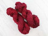 THE WINEDARK SEA Indie-Dyed Yarn on Squiggle Sock