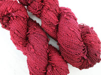 THE WINEDARK SEA Indie-Dyed Yarn on Squiggle Sock