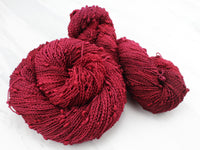 THE WINEDARK SEA Indie-Dyed Yarn on Squiggle Sock