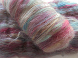 THE SECRET GARDEN Art Batts to Spin and Felt - Purple Lamb