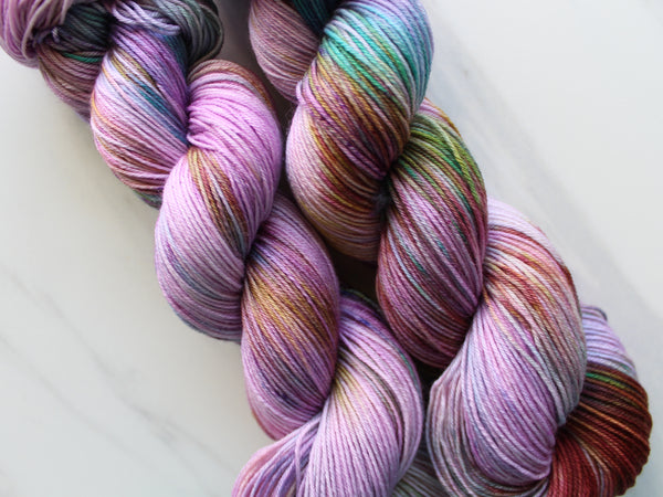 UNICORN Indie-Dyed Yarn on Sock Perfection - Purple Lamb
