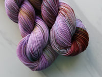 UNICORN Indie-Dyed Yarn on Sock Perfection - Purple Lamb