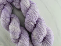 VIOLET GELATO Indie-Dyed Yarn on Feather Sock