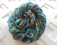 NEBULA Art Batts with Kid Mohair Locks - Purple Lamb