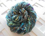 NEBULA Art Batts with Kid Mohair Locks - Purple Lamb