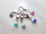 STITCH MARKER SETS - Purple Lamb